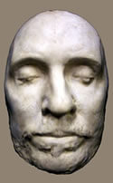 Oliver Cromwell - death mask - warts and all