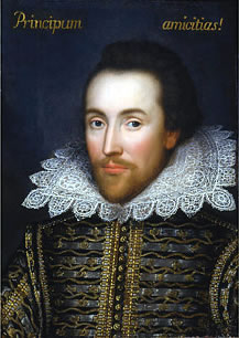 Cobbe family portrait of William Shakespeare