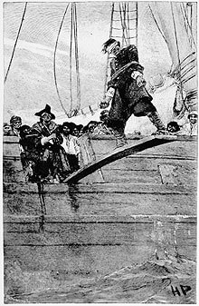 The phrase 'Walk the plank' - meaning and origin.