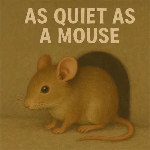 as quiet as a mouse