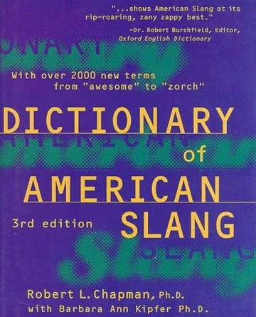 Cover of Dictionary of American slang