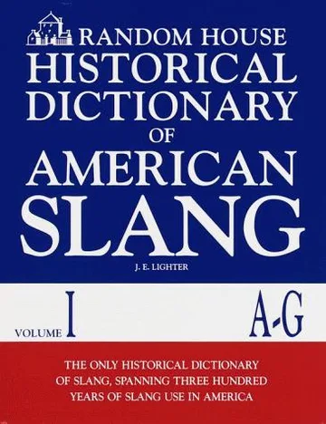 Cover of Random House historical dictionary of American slang