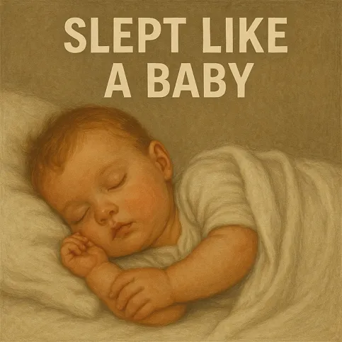 slept like a baby