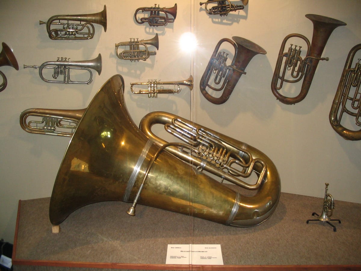 Blow your own trumpet