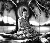 Buddha - Bohdi tree