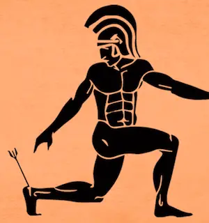 The saying 'Achilles' heel' - meaning and origin.