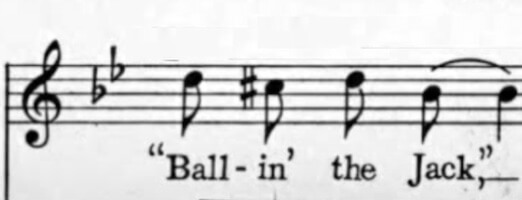 The phrase 'Balling the jack' - meaning and origin. The phrase 'Balling the jack' - meaning and origin.