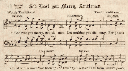 The phrase 'God rest you merry gentlemen' - meaning and origin.