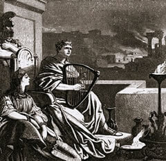 Nero fiddle while Rome burned