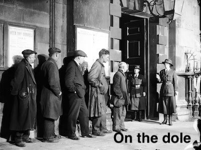 The meaning and origin of 'On the dole'. The meaning and origin of 'On the dole'.