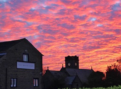 Red sky in the morning