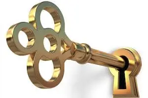 A golden key can open any door
