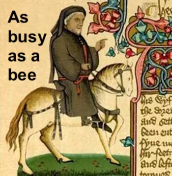 As busy as a bee