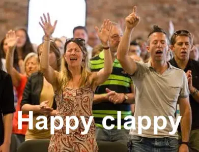 Happy-clappy