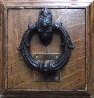 As black as a Newgate’s knocker