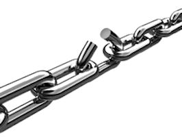 A chain is only as strong as its weakest link