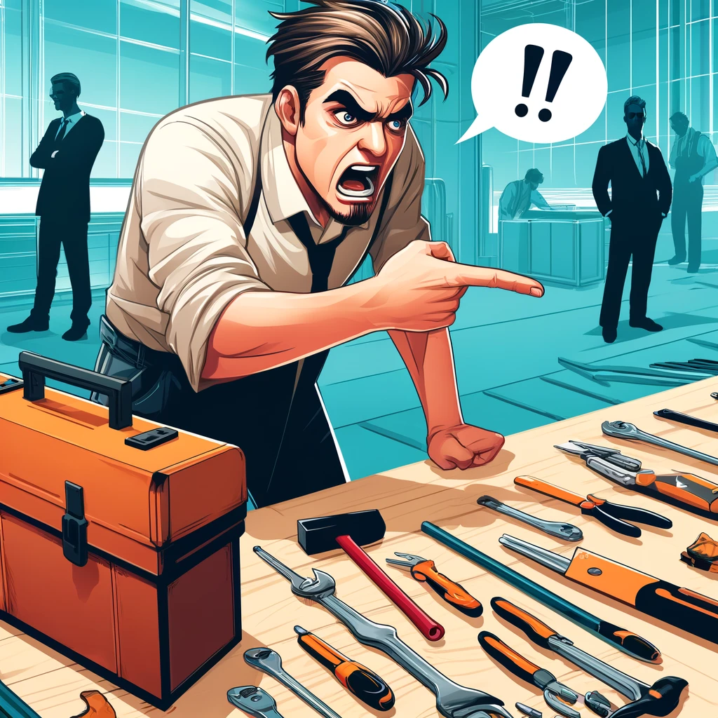 A bad workman always blames his tools
