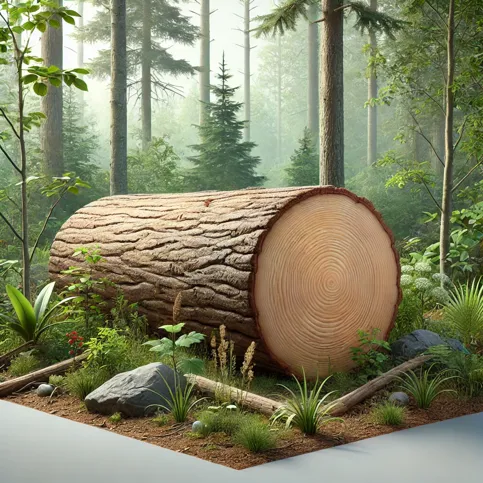 Like a bump on a log