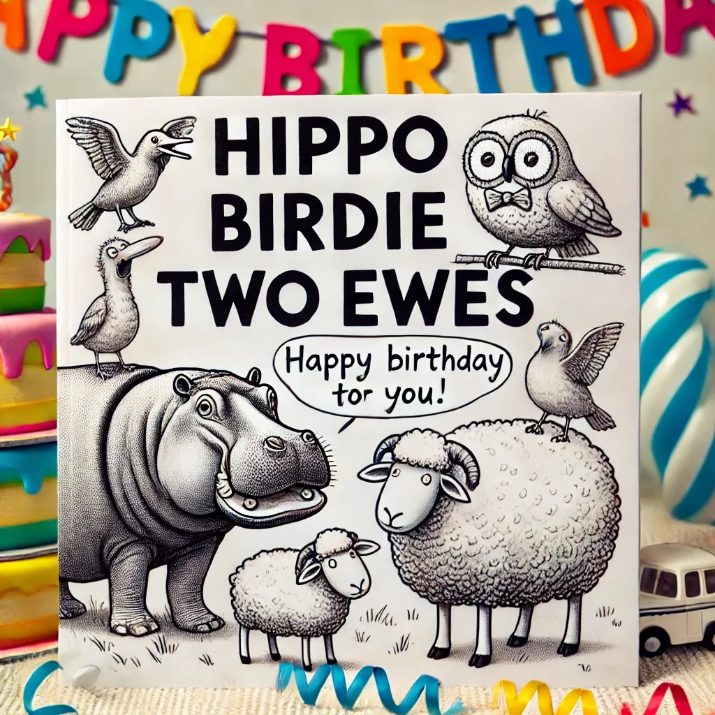 Hippo birdie two ewes