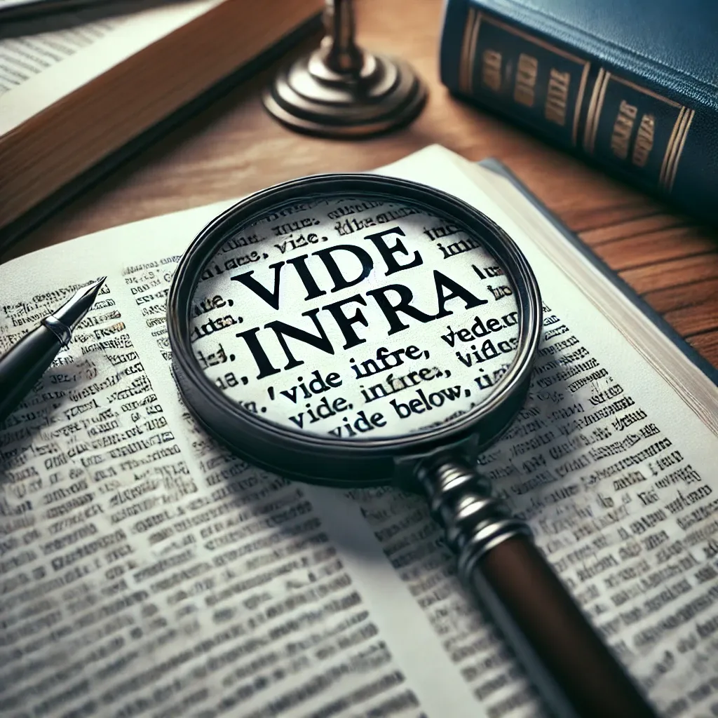Vide infra