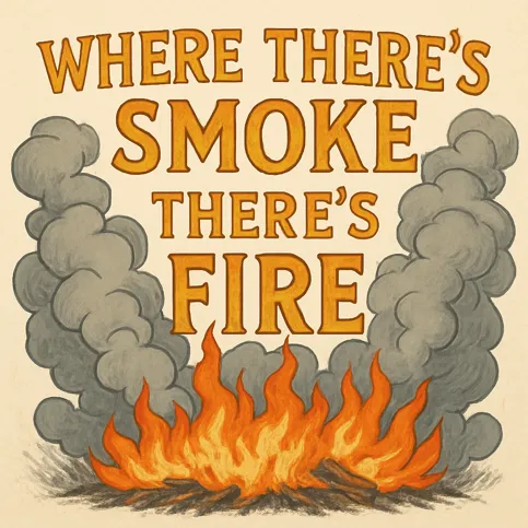 Where there’s smoke, there’s fire