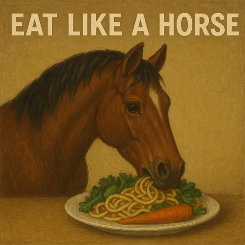 Eat like a horse